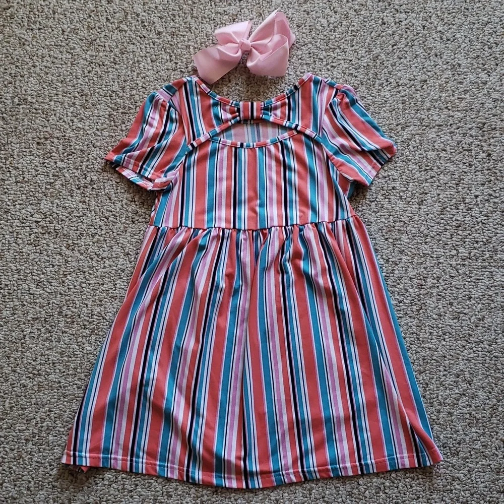 Size 8 Picapino striped dress